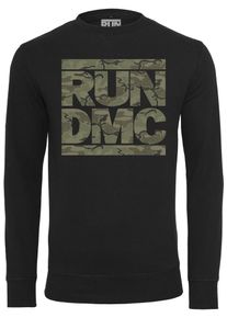 Mister Tee, Herren Crewneck 'RUN DMC', Hellgr&uuml;n / Schwarz
