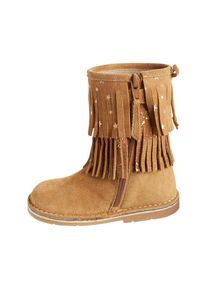 Vertbaudet, M&auml;dchen Winterstiefel f&uuml;r M&auml;dchen, Cognac
