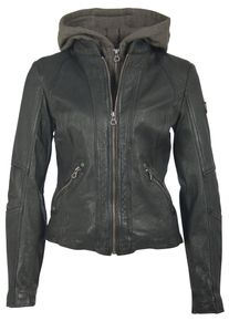 Gipsy, Damen Lederjacke 'FRISBY LEGV', Schwarz