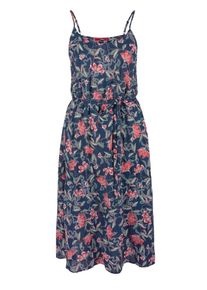s.Oliver RED LABEL, Damen Sommerkleid, Blau / Mischfarben