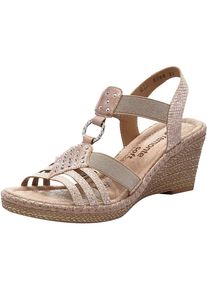 Remonte, Damen Sandaletten 'D6768', Hellbraun / Ros&eacute;