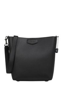 DKNY, Damen Schultertasche 'SULLIVAN-BUCKET', Beige / Schwarz