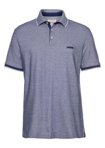 Bugatti, Herren Poloshirt, Navy / Wei&szlig;
