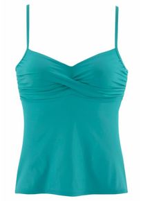 s.Oliver RED LABEL Beachwear, Damen Bügel-Tankini 'Spain', Türkis