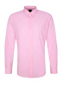 s.Oliver BLACK LABEL, Herren Modern Fit: Businesshemd aus Popeline, Fuchsia