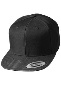 Flexfit, Herren Snapback 'Perforated Visor', Schwarz
