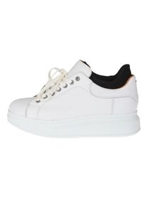 Shabbies Amsterdam, Damen Sneaker, Schwarz / Wei&szlig;