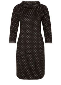 s.Oliver BLACK LABEL, Damen Kleid, Schwarz / Weiß