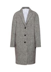 Calvin Klein, Damen Mantel 'VINTAGE', Dunkelgrau / Schwarz