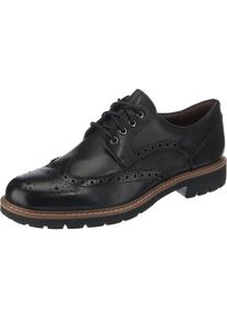 Clarks, Herren Schnürschuhe 'Batcombe Wing', Schwarz