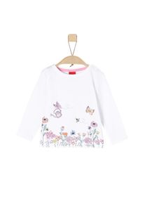s.Oliver Junior, Mädchen Langarmshirt, Weiß