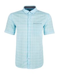 s.Oliver RED LABEL, Herren Kurzarmhemd, T&uuml;rkis