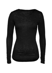 Marc O'Polo Marc O'Polo, Damen Longsleeve Shirt, Schwarz
