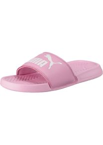 Puma, M&auml;dchen Badelatschen 'Popcat JR', Rosa / Wei&szlig;