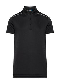 J. Lindeberg J.Lindeberg, Herren 'Matty Reg TX Jersey' Poloshirt, Schwarz / Wei&szlig;