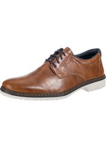 Rieker, Herren Schnürschuhe, Dunkelblau / Braun / Weiß