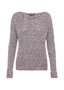 Review, Damen Strickpullover 'NAPPY', Dunkellila