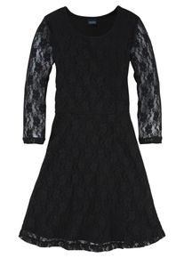 Arizona, Mädchen Kleid aus Spitze, Schwarz