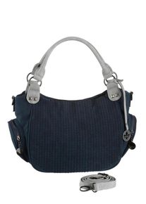 Rieker, Damen Henkeltasche, Dunkelblau / Grau