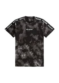 Hollister, Herren T-Shirt, Schwarz / Wei&szlig;