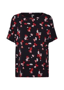 Banana Republic, Damen Shirt 'SS SOFT STRETCH RELAXED TEE VALENTINES PRINT', Mischfarben / Schwarz