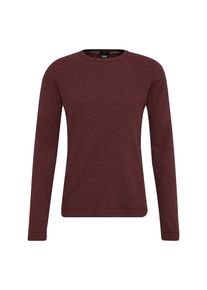 BOSS, Herren Strickpullover 'Tempest', Weinrot