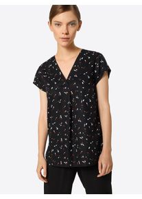 armedangels, Damen Bluse 'Rila Petals', Schwarz