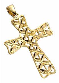 Firetti, Damen Kreuzanhänger, Gold
