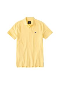 Abercrombie & Fitch Abercrombie & Fitch, Herren Shirt 'T1 STRETCH POLO', Gelb