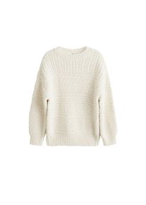 Mango, Damen Pullover 'Land', Wollwei&szlig;