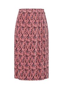 Tom Tailor Denim, Damen Rock, Hellblau / Rosa / Schwarz
