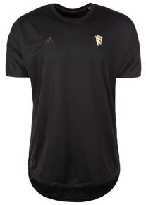 adidas Performance, Herren Trainingsshirt 'Manchester United', Schwarz