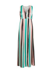 Vila, Damen Kleid, Jade / Rosa / Schwarz / Weiß