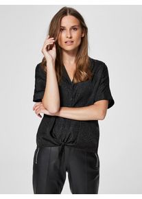 Selected Femme, Damen Hemd, Schwarz