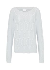 Vila, Damen Pullover 'VINTEGRATA', Hellblau