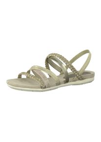 Marco Tozzi, Damen Riemchensandalen, Gold