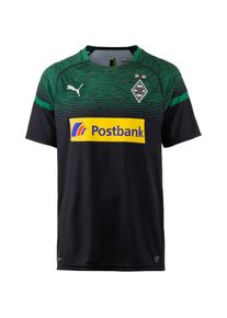 Puma, Herren Fu&szlig;balltrikot 'Borussia M&ouml;nchengladbach 18/19 Ausw&auml;rts', Gelb / Gr&uuml;n / Schwarz / Wei&szlig;