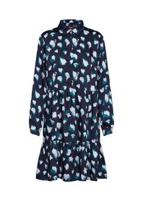 Sisters Point, Damen Kleid 'ELBA-DR', Navy / Petrol / Weiß