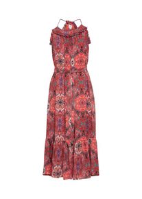 GAP, Damen Sommerkleid, Blau / Dunkelgr&uuml;n / Pastellrot / Hellrot