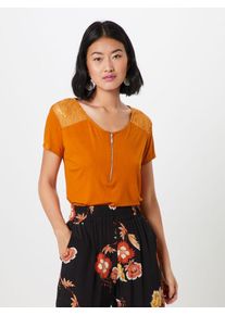 ABOUT YOU, Damen Bluse 'Frieda', Senf