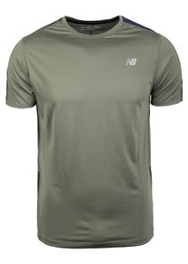 New Balance, Herren Shirt 'Accelerate', Saphir / Khaki