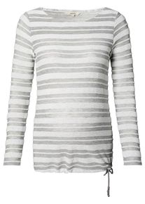 Noppies, Damen Pullover 'Jolie', Grau / Weißmeliert