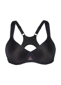 Sassa Mode Sassa, Damen Sport BH, Schwarz