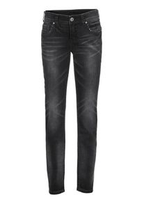 Heine, Damen Röhrenjeans, Black Denim