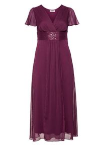 sheego Style, Damen Abendkleid, Beere