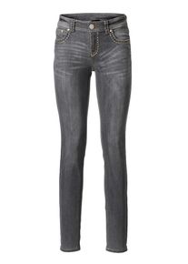 Heine, Damen Röhrenjeans, Grey Denim