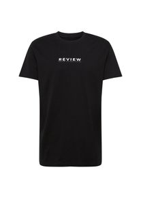 Review, Herren Shirt 'New Logo', Schwarz