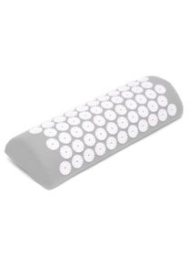 YOGISTAR.COM, Herren Akupressurkissen, Grau / Wei&szlig;