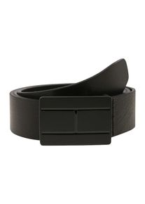 Tommy Hilfiger, Herren Ledergürtel 'MODERN PLAQUE' 3.5cm, Schwarz