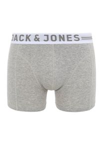 Jack & Jones JACK & JONES, Herren Boxershorts 'JACSENSE', Grau
